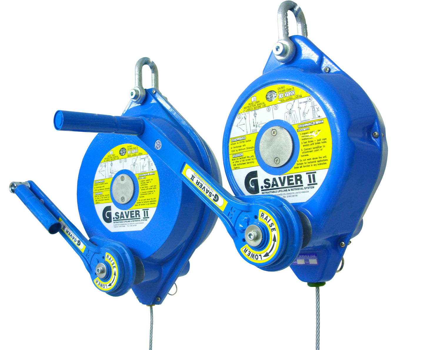 Globestock G.Saver II™ Recovery Inertia Wheel with Galvanised Cable