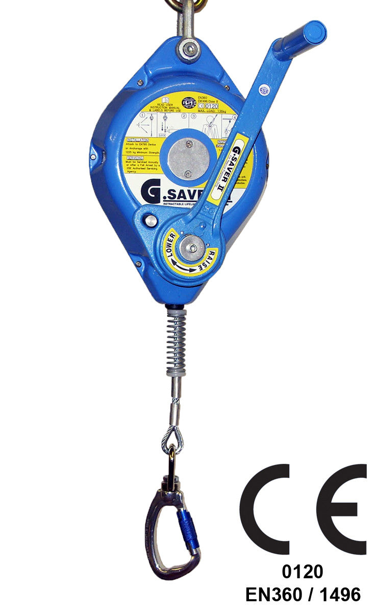 Globestock G.Saver II™ Recovery Inertia Wheel with Galvanised Cable