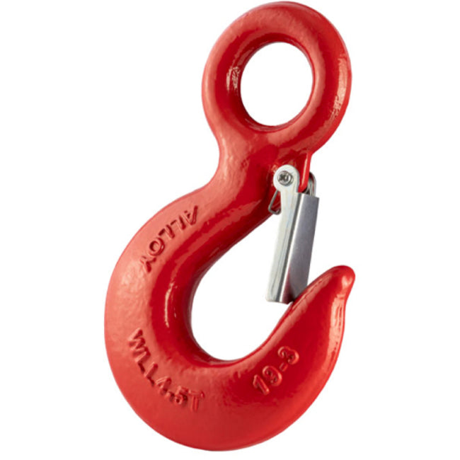 Alloy Steel Large Eye Hook with Safety Catch