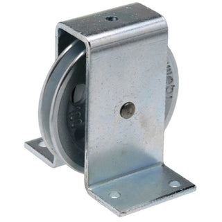  Galvanised Cast Iron Pulley with Pressed Steel Bracket Type ETT-160 : 100kg to 400kg