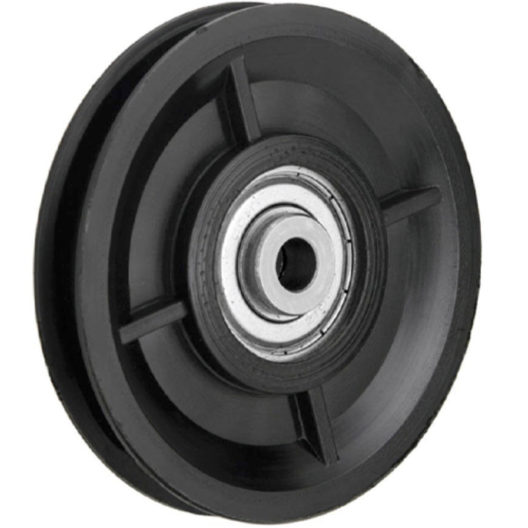 Pulley wheels with bearings uk on sale