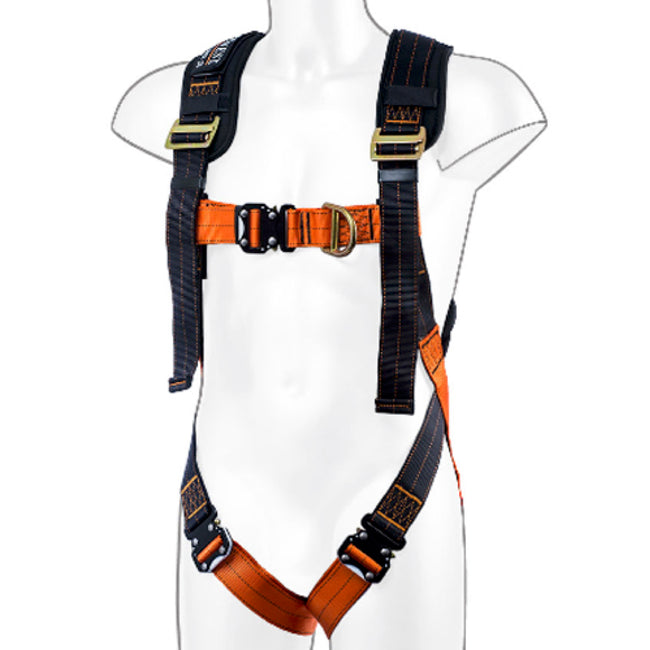 Portwest - Ultra 2 Point Safety Harness  - Black/Orange