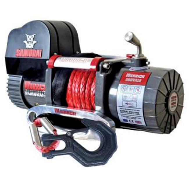 Samurai 9500 (4309kg) Short Drum Winch with Synthetic Rope