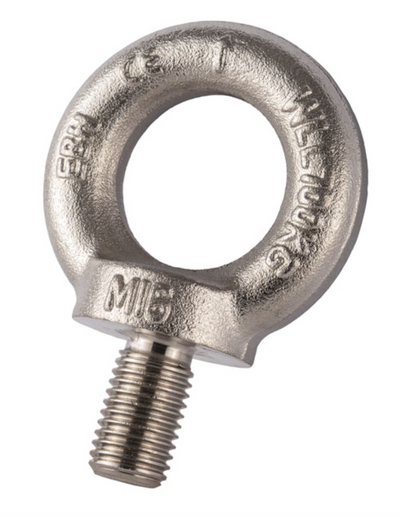 Stainless Steel Load Rated Eyebolt - AISI 316