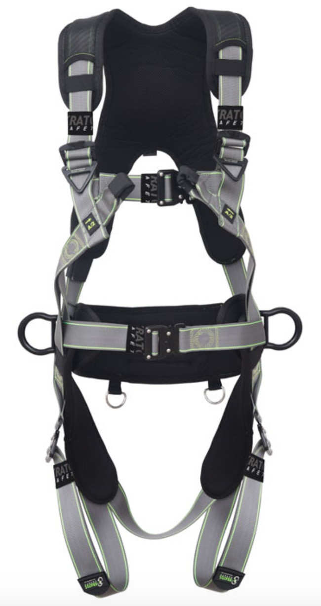 Fly'In 2 - 4 Point Luxury Full Body Harness with Belt