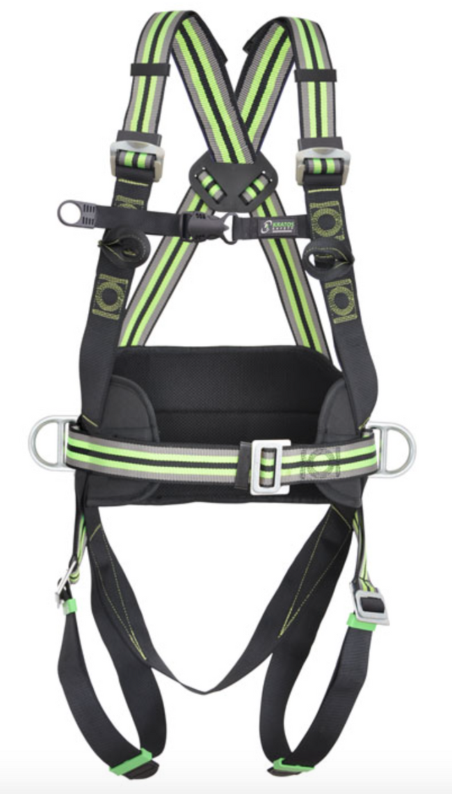 4 Point Comfort Full Body Harness with Work Positioning Belt from Kratos