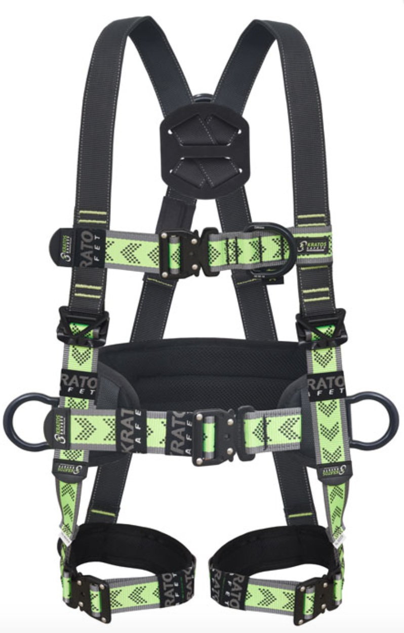 Kratos - Seed Air 4 Point Elasticated Full Body Harness