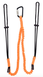 Kratos - Forked Connecting Tool Stretch Lanyard - Max Length 1.3m, Max Wright 5kg
