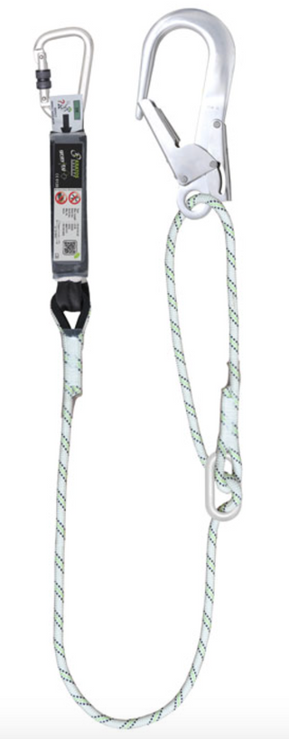  Gravity Adjustable Shock Absorbing Expandable Lanyard