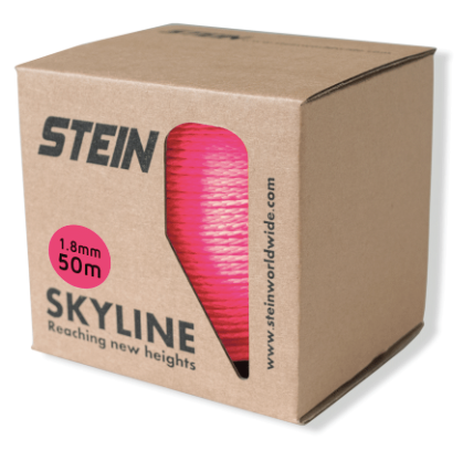 STEIN - 50m SKYLINE Throw Line - 250kg Hot Pink