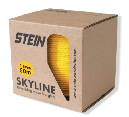 STEIN - 60m SKYLINE Throw Line - Assorted Thickness 1.5mm - 2.2mm