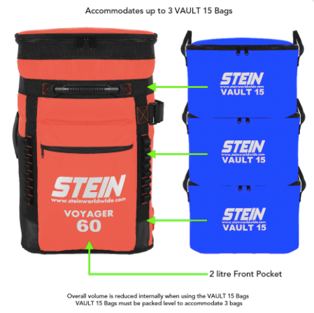 STEIN - VAULT 15 Storage Bag - Assorted Colours