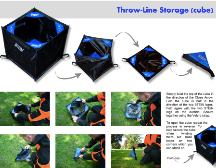STEIN - Folding Cube for Throwline Storage