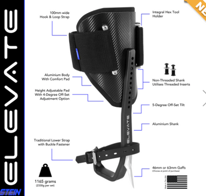 STEIN - ELEVATE Climber Kit - 43 or 67mm Gaffs (Blue)