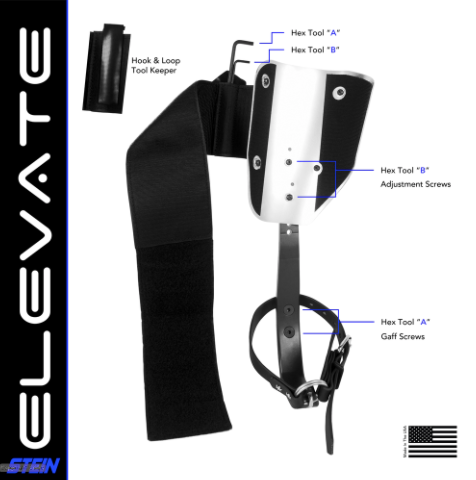 STEIN - ELEVATE - Pad Set Black or Blue Colour (x2)
