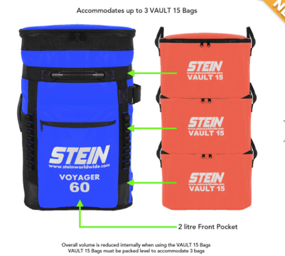 STEIN VOYAGER 60 Kit Storage Bag - Blue or Orange