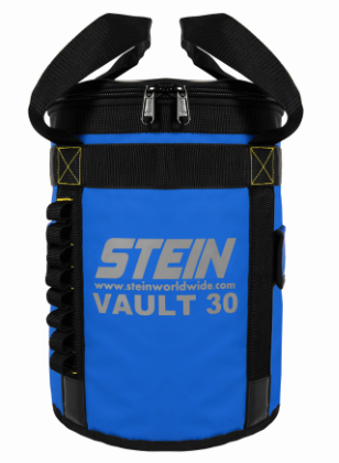 STEIN - VAULT 30 - Rope & Kit Storage Bag  with Zipper Top - Blue 