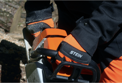 STEIN - Chainsaw Gloves, Velcro Cuff 