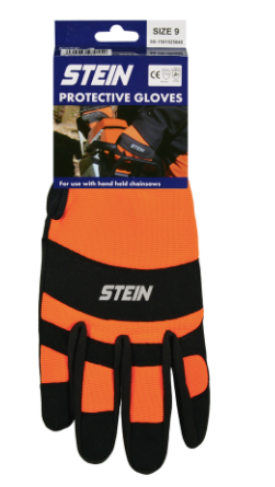 STEIN - Chainsaw Gloves, Velcro Cuff - Left Hand Protection - Assorted Sizes