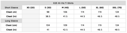Hi-Viz T-Shirt Long Sleeve - Orange (Assorted Sizes)