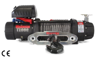 T-1000 Severe Duty Military Winch - 14,500 lb 12V & 24V - complete with Armortek Extreme