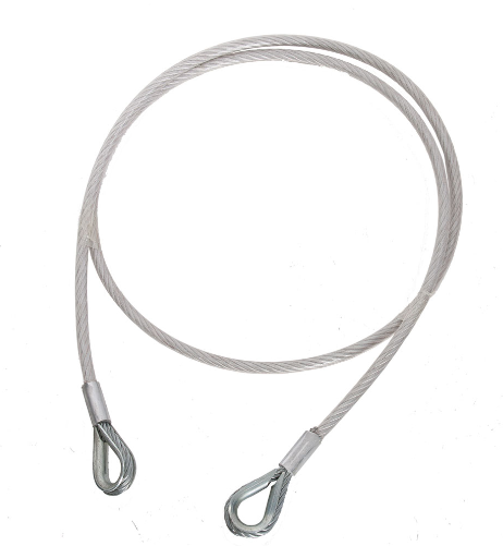 Abtech - 1m Wire Anchor Sling (Galv with PVC Cover, MBS :25kN)