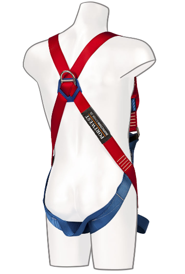 Portwest - 2 Point Harness - Red with Front & Back D-Rings - SALE