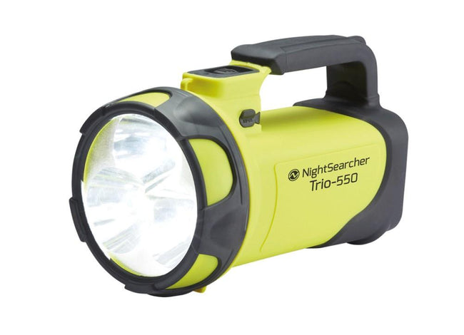 Trio-550 Lightweight Rechargeable LED Searchlight to Buy Online 