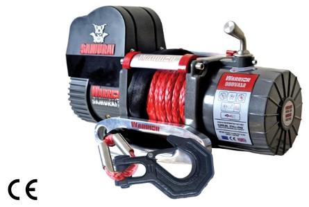 Samurai 9500 (4309kg) Short Drum Winch with Synthetic Rope