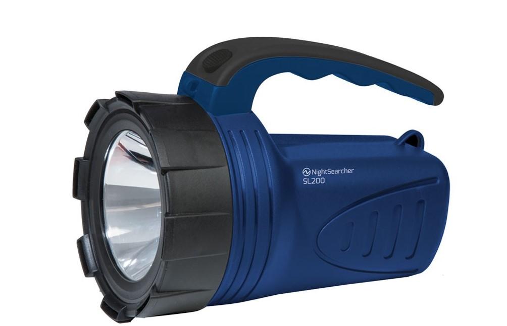 SL200 - Ultra-Lightweight Rechargeable LED Searchlight with 250m beam Ref: 119-2-1
