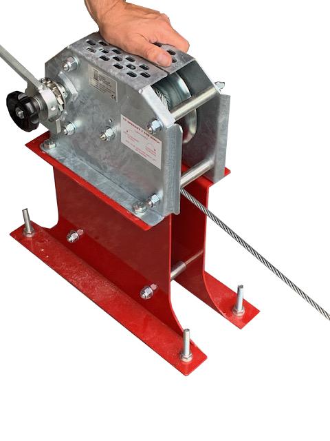 Winch riser - support for Speed Winch