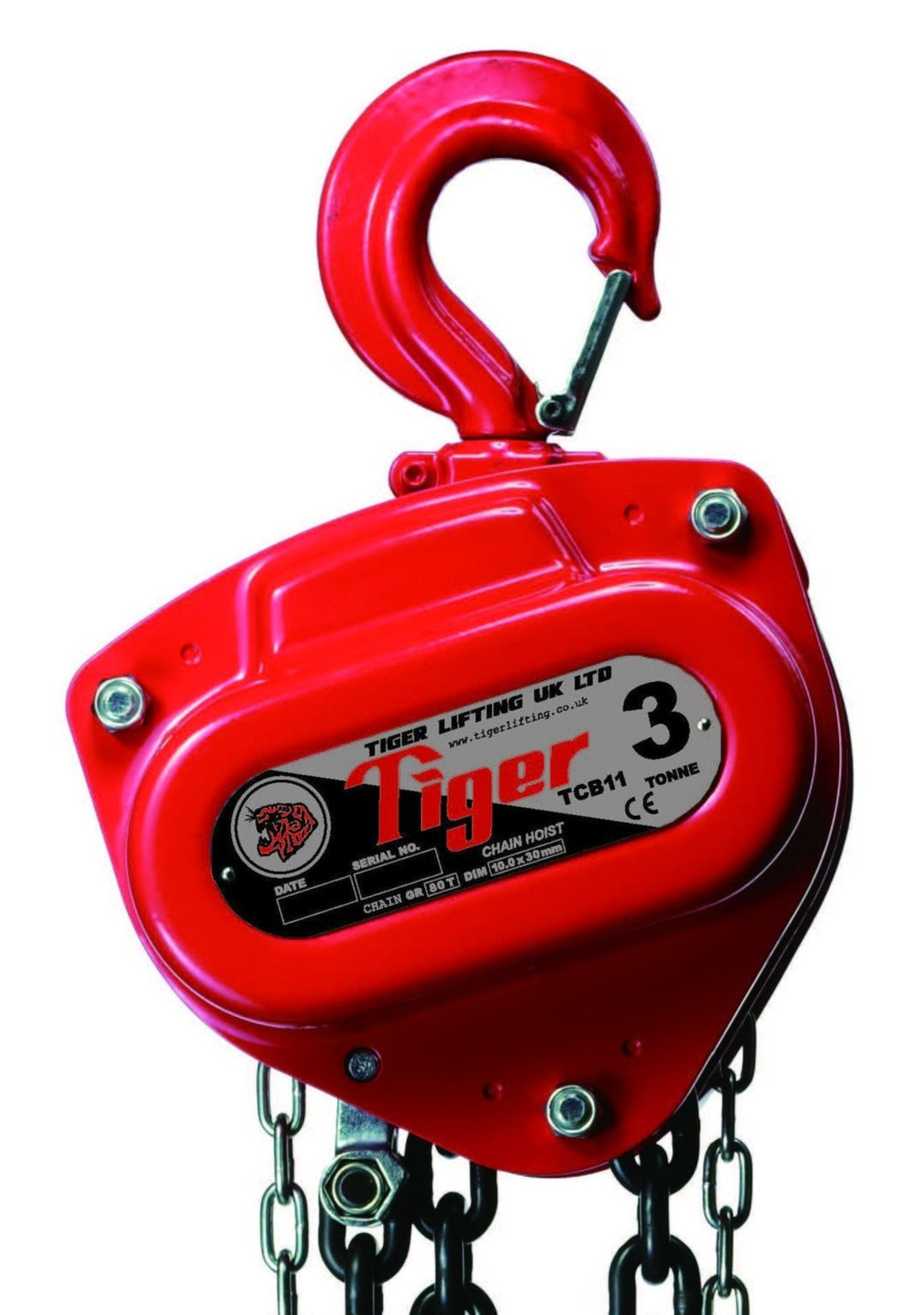 TIGER CHAIN BLOCK PROCB14, 3.0t CAPACITY Ref: 211-6 - available from RiggingUK on a next working day delivery 
