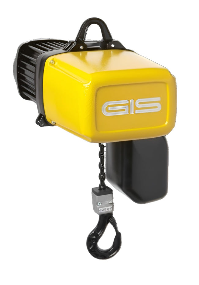 GIS GPM250/1NF ELECTRIC CHAIN HOIST WITH EYE SUSPENSION - MAX 320kg SWL Ref: 203-1 - Hoistshop