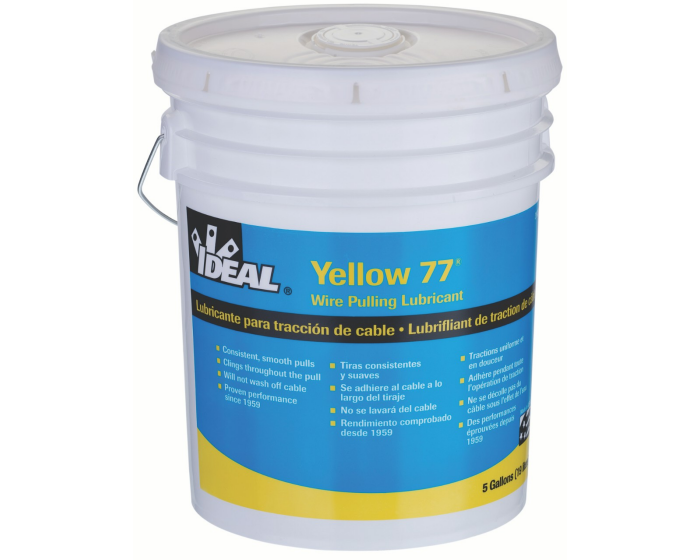 Wire Pulling Lubricant - Yellow 77 from Ideal