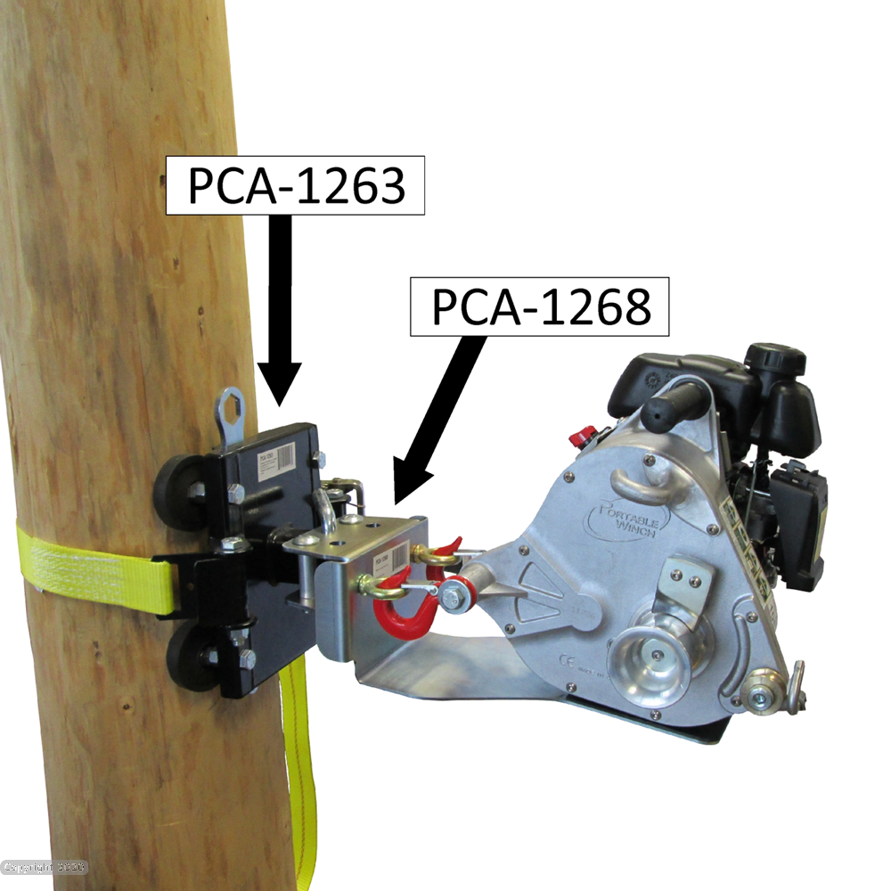 Winch Support Plate (Portable Winch) - Tree Mount Component